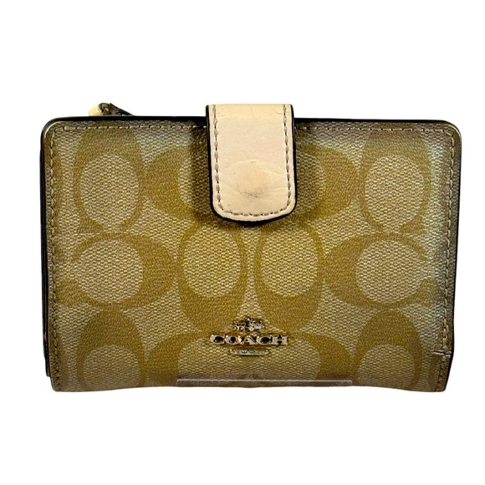COACH VANVAS BIFOLD WALLET IN EXCELLENT USED CONDITION